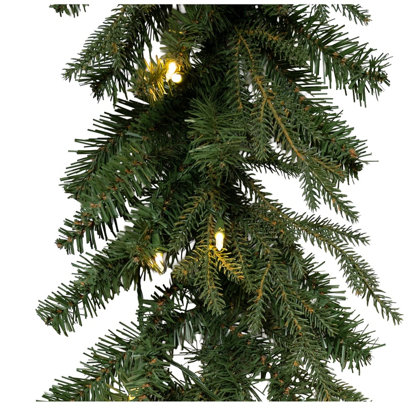 9′ X 14″ Cumberland Fir Garland-ColorChange 3mm LED