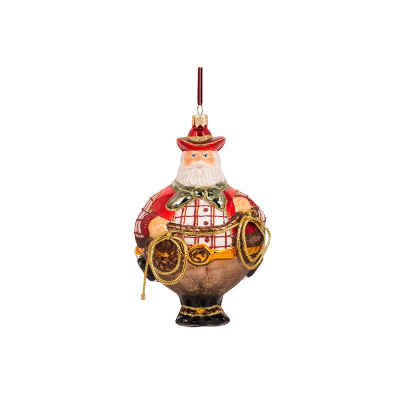 A Very Jolly Cowboy Orn