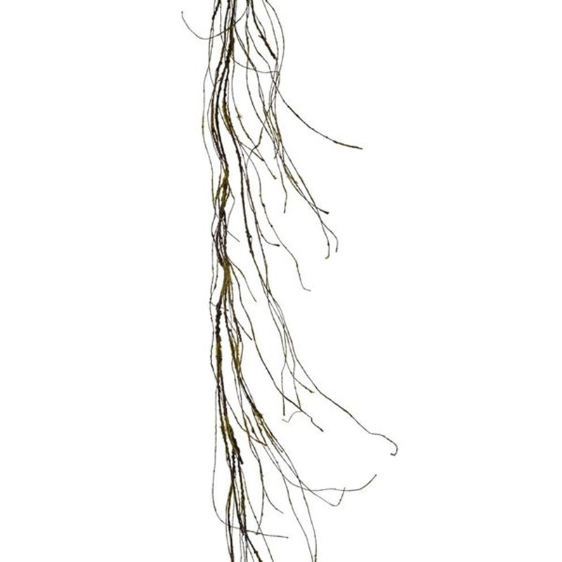 Mossy Twig Garland Brown and Green 6′