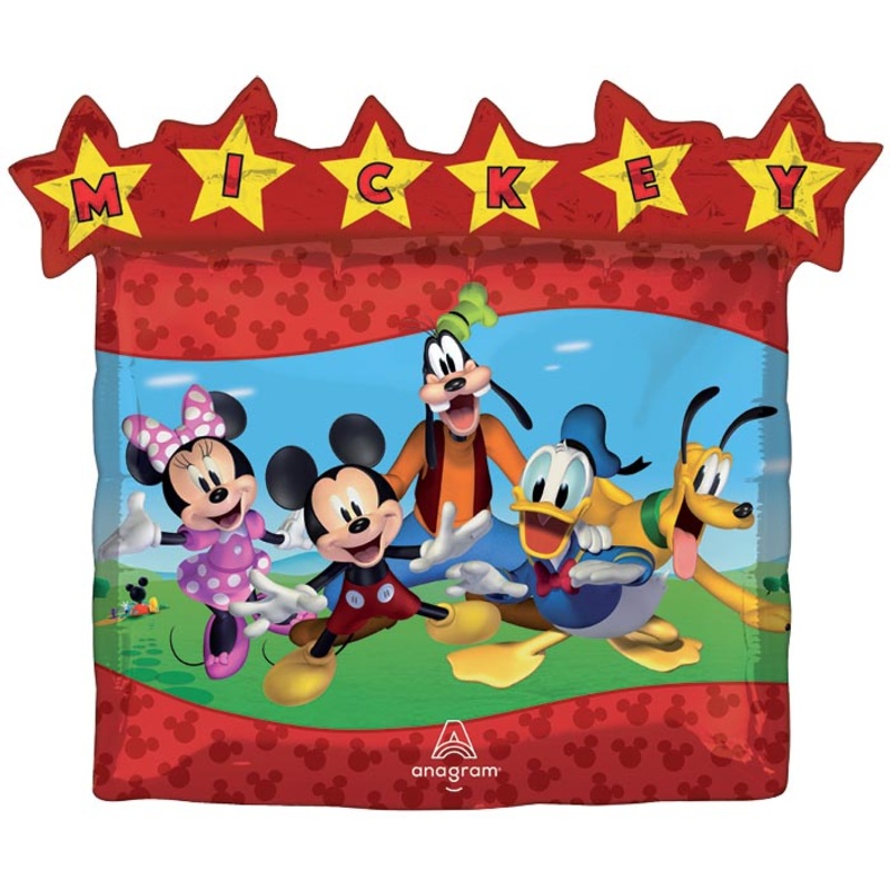 25″ PKG CHA MICKEY CLUBHOUSE SUPERSHAPE