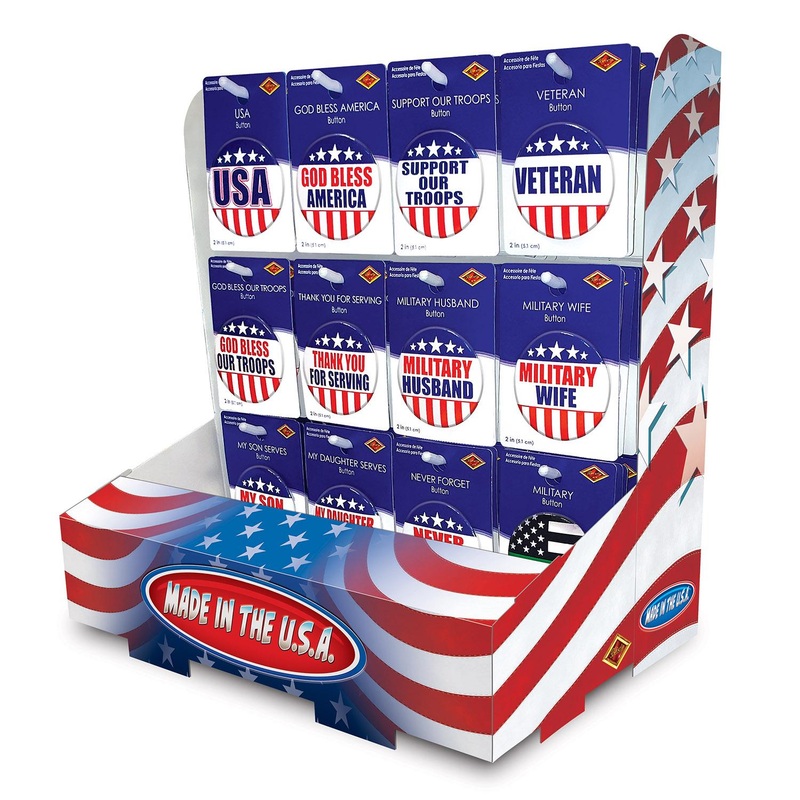 108 Piece Bulk Service Appreciation Counter Display