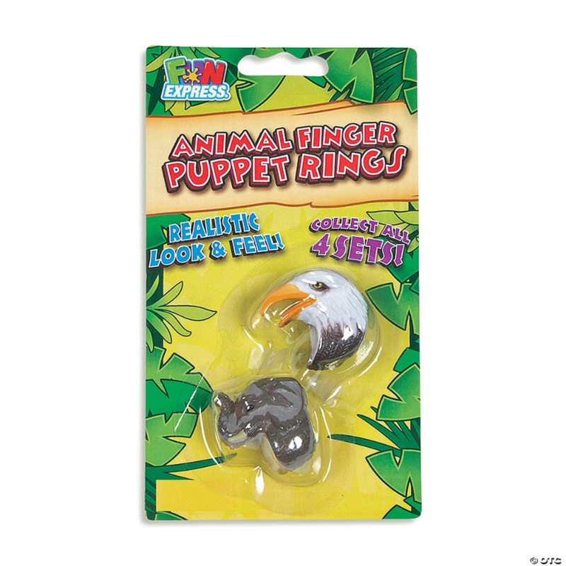 Animal Finger Puppet Rings
