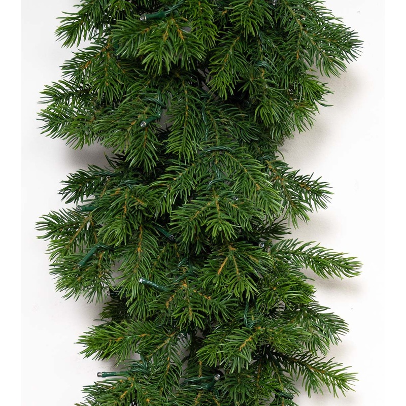 9′ X 12″ Natural Douglas Garland – Unlit