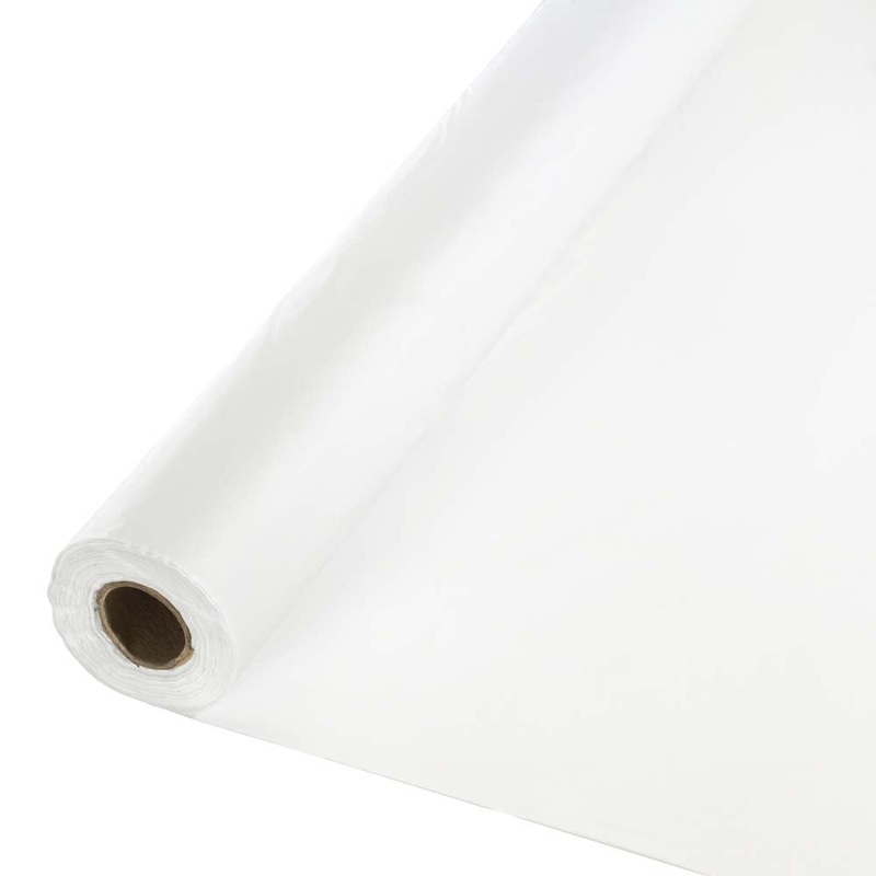 White Banquet Rolls 40in X 100ft -white
