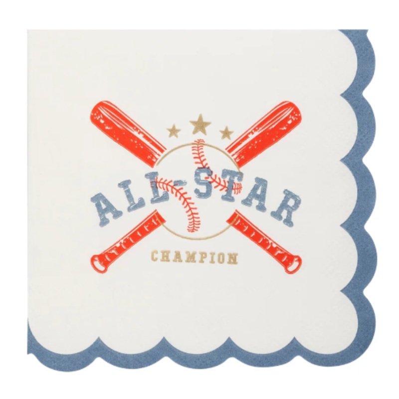 All Star Paper Cocktail Napkin