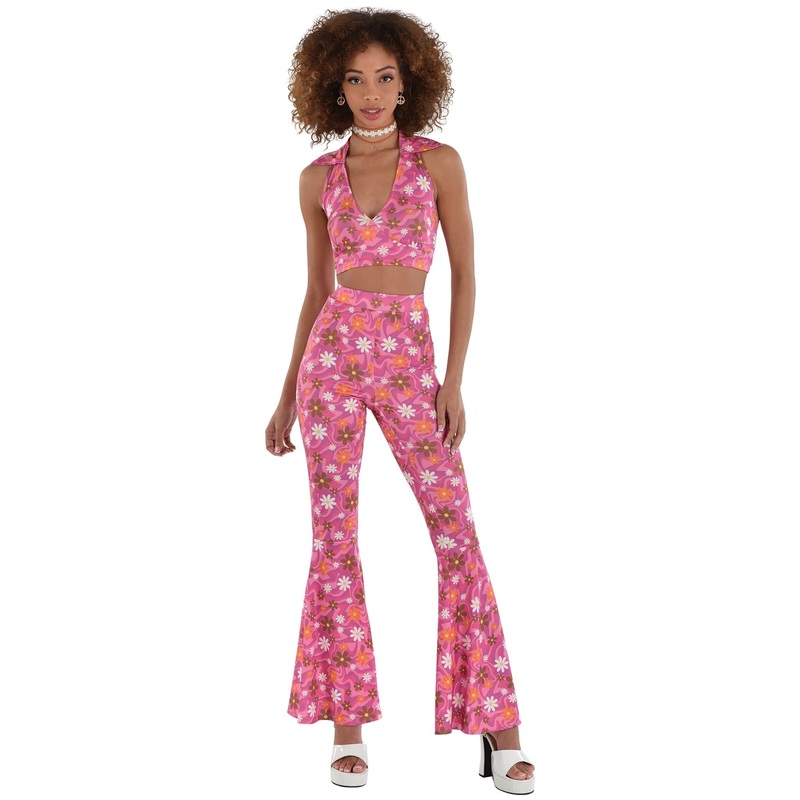 60’s Halter Top & Pants Set – Adult S/M