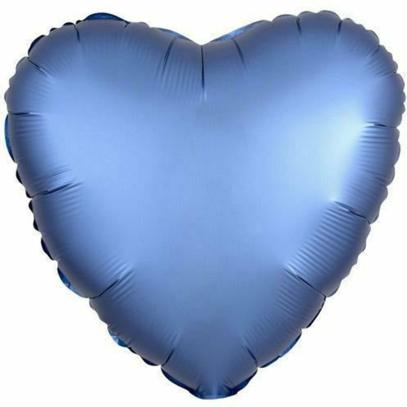 032 17″ Azure Heart Foil