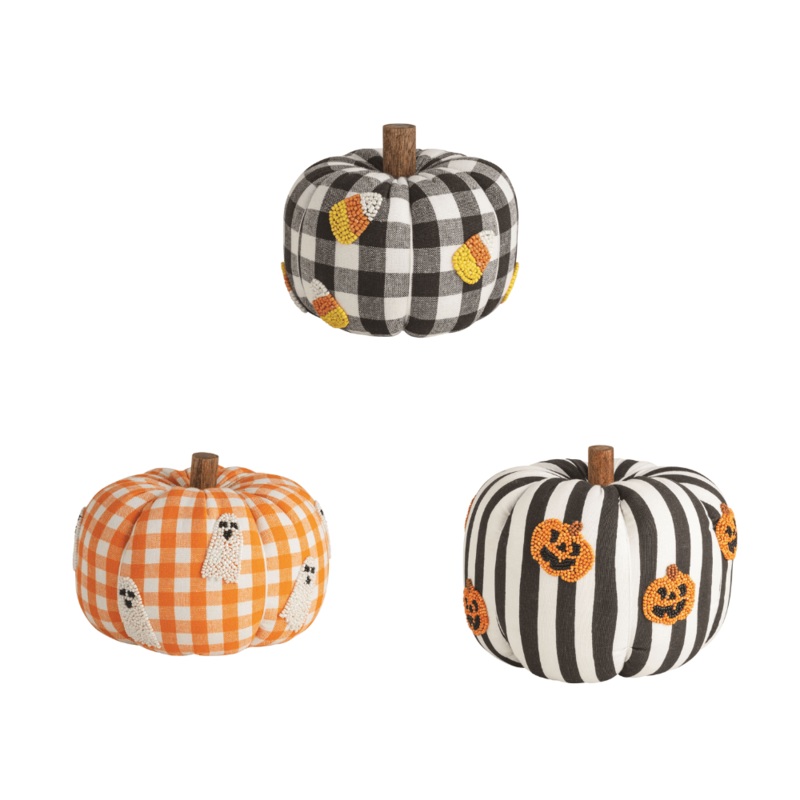 Beaded Icon Halloween Pumpkin – 3 Style Options