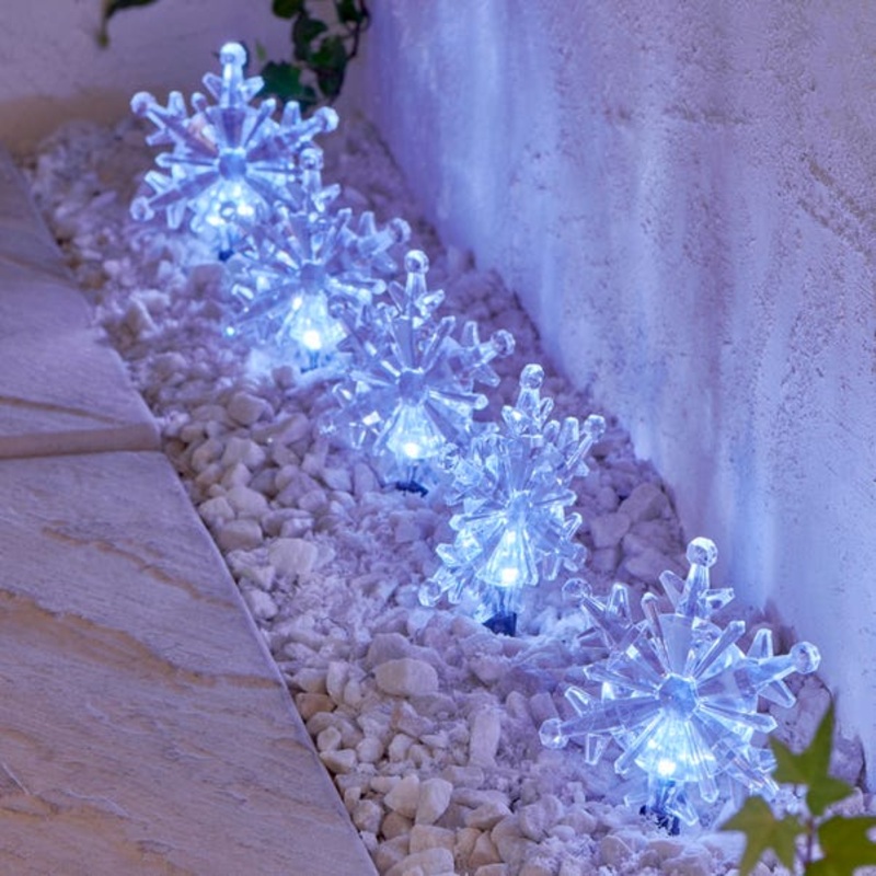 Snowflake Path LED Lights