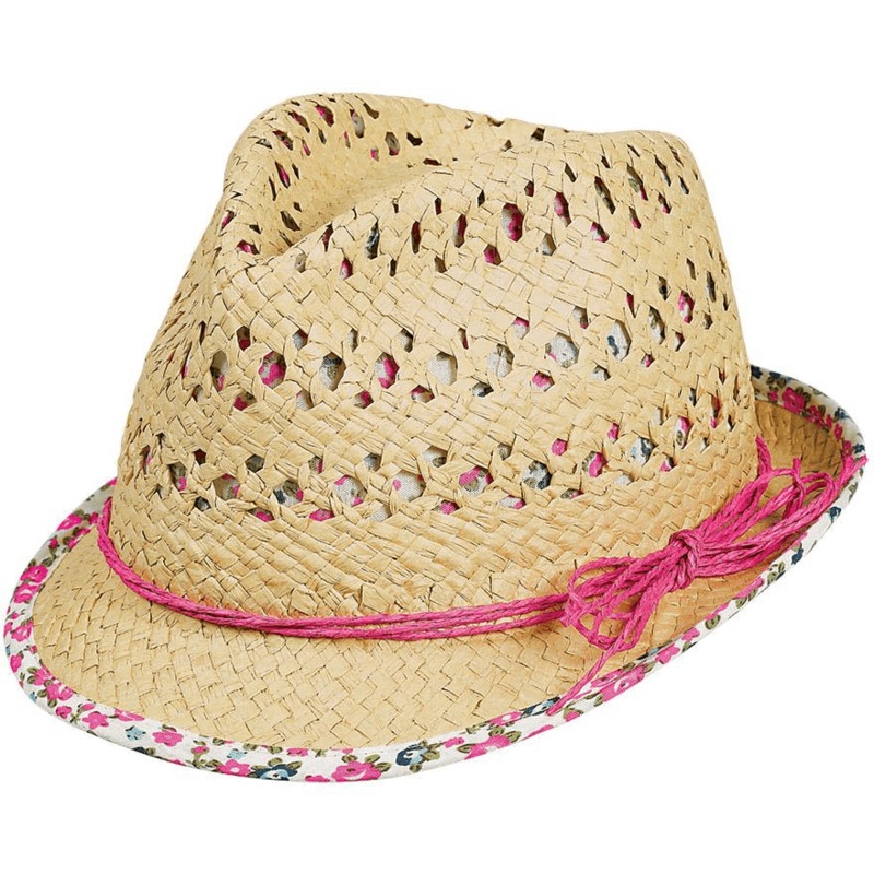 Summer Peekaboo Fedora