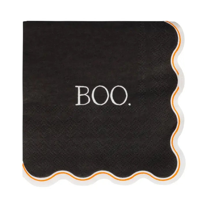 Vintage Boo Cocktail Napkin