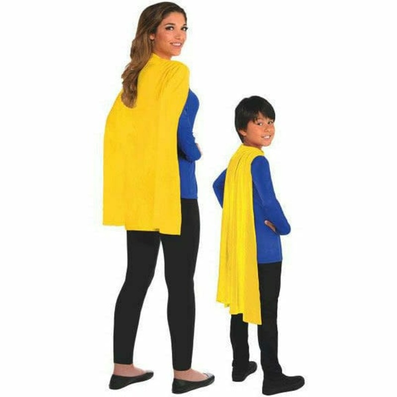 Yellow Superhero Cape