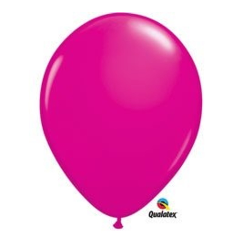 Wild Berry Qualatex Balloons Pack/100