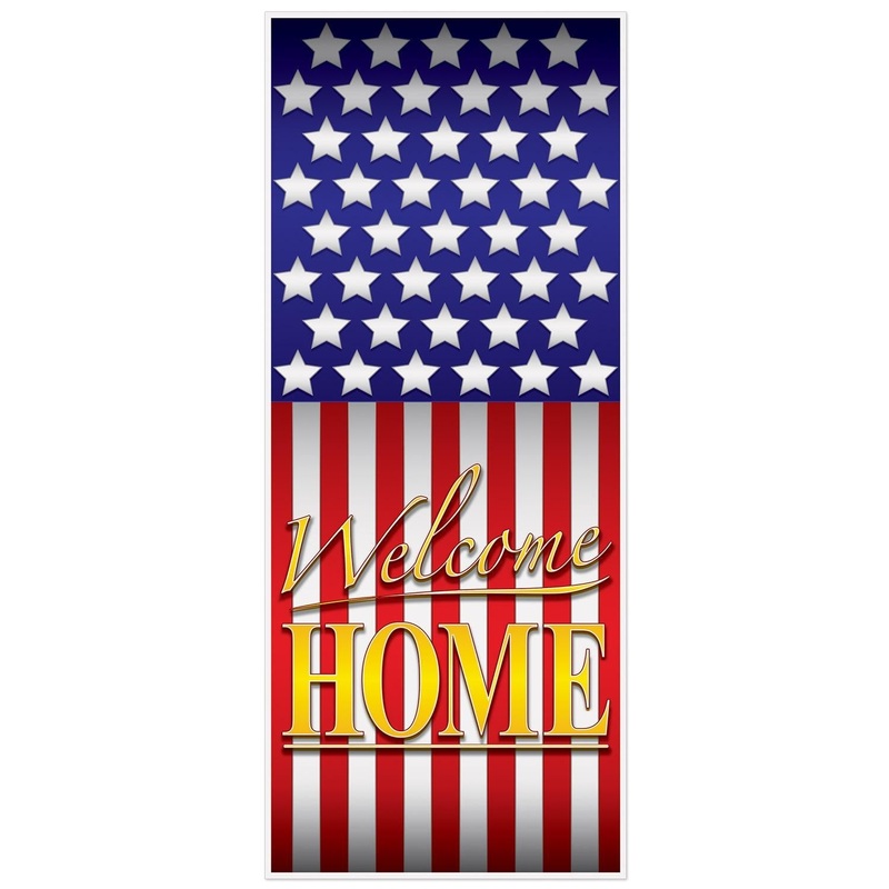 12 Pack Bulk Welcome Home Party Door Cover