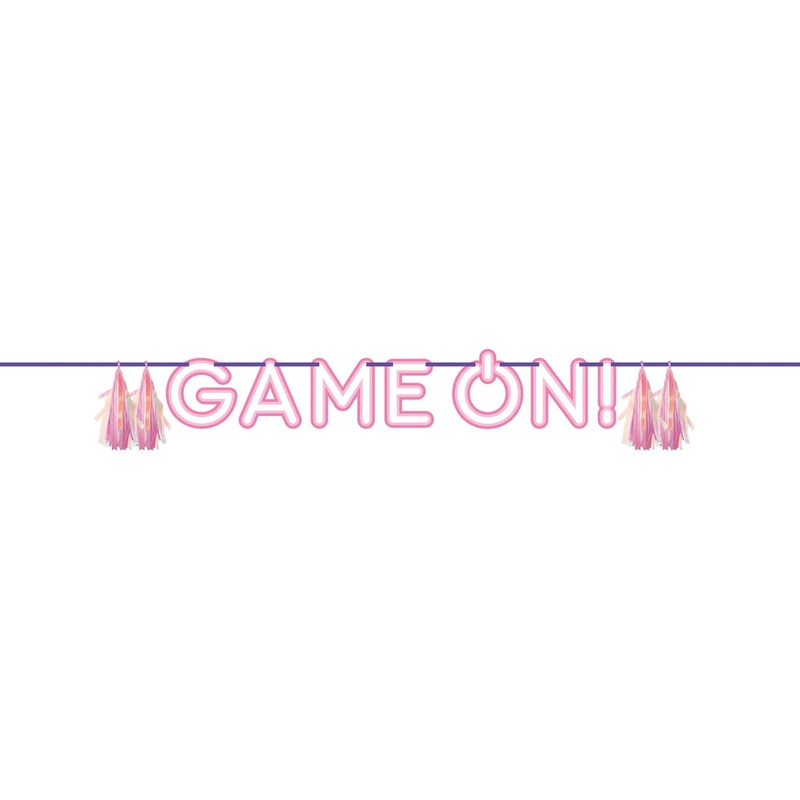 “Digital Game On” Tassel Banner