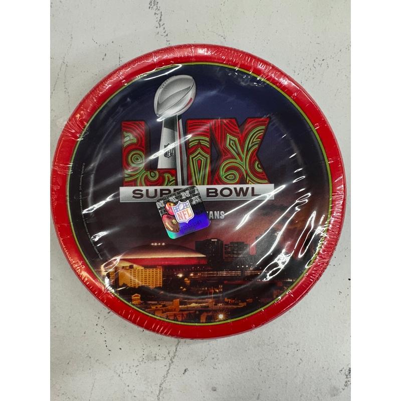 Super Bowl LIX Plate 8ct