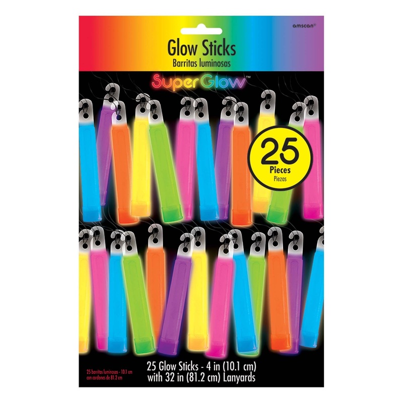 4″ Glow Stick Mega Value Pack – Multi Color