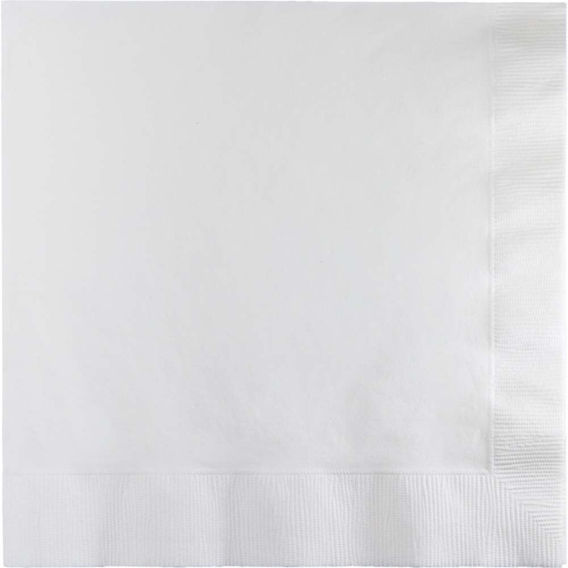 White 2ply Luncheon Napkins