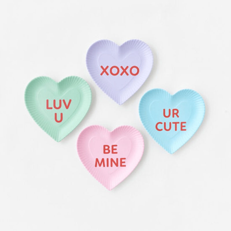 Conversation Heart Plate – 4 Style Options