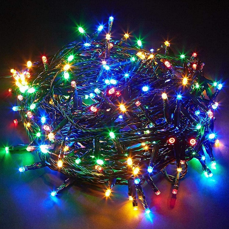 SHATCHI 400LEDs Christmas Tree Fairy String Lights 40m Lit – Multifunction 8 Light Modes, Timer,  Waterproof Home Decorations
