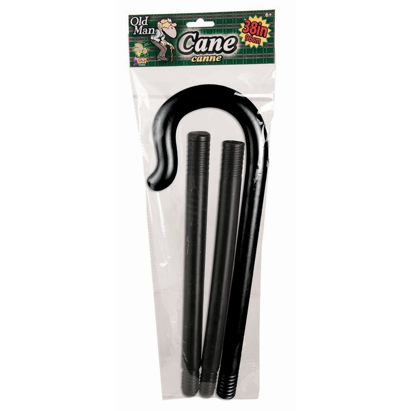 100 Days Black Cane Adult Costume One Size – 3 Piece