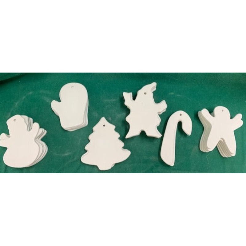 Assortment Pack of 10 Christmas Ornaments