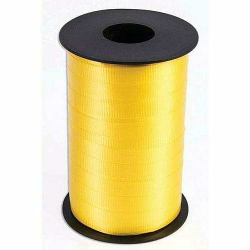 Yellow Curling Ribbon 3/8″ x 250 Yards