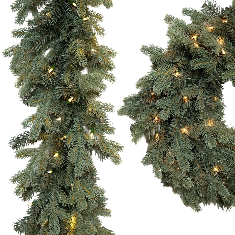 Savoy Blue Spruce Wreaths & Garland