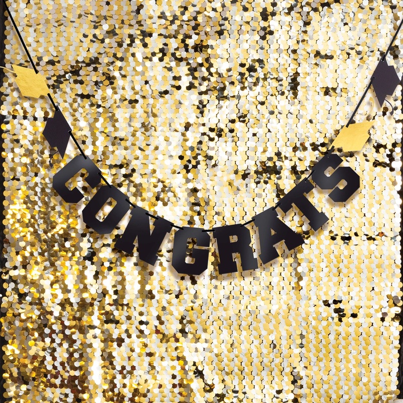 Congrats Grad Fringe Backdrop Set