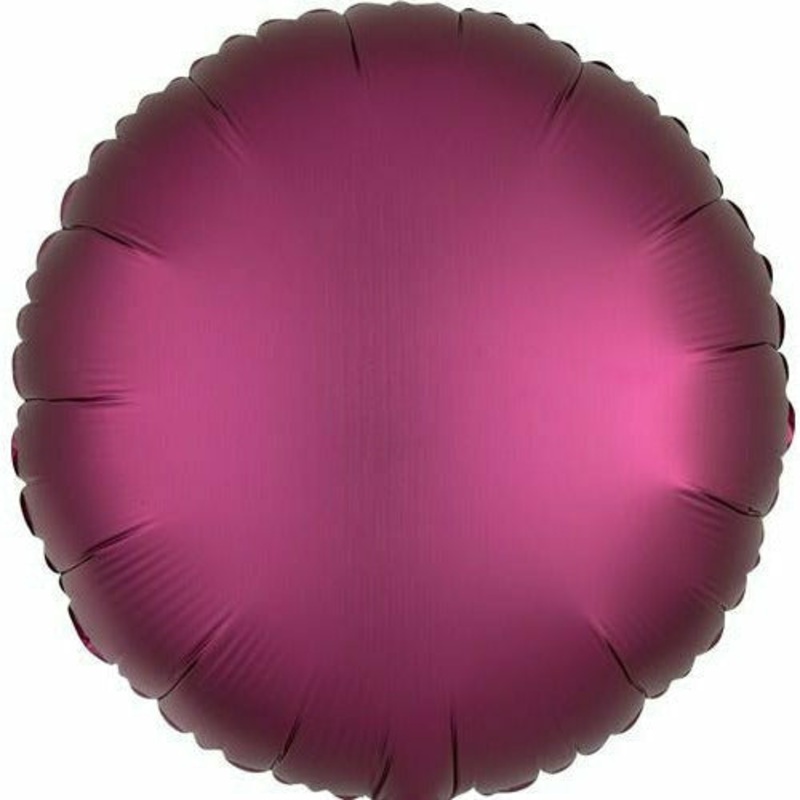 054 17″ Pomegranate Circle Foil