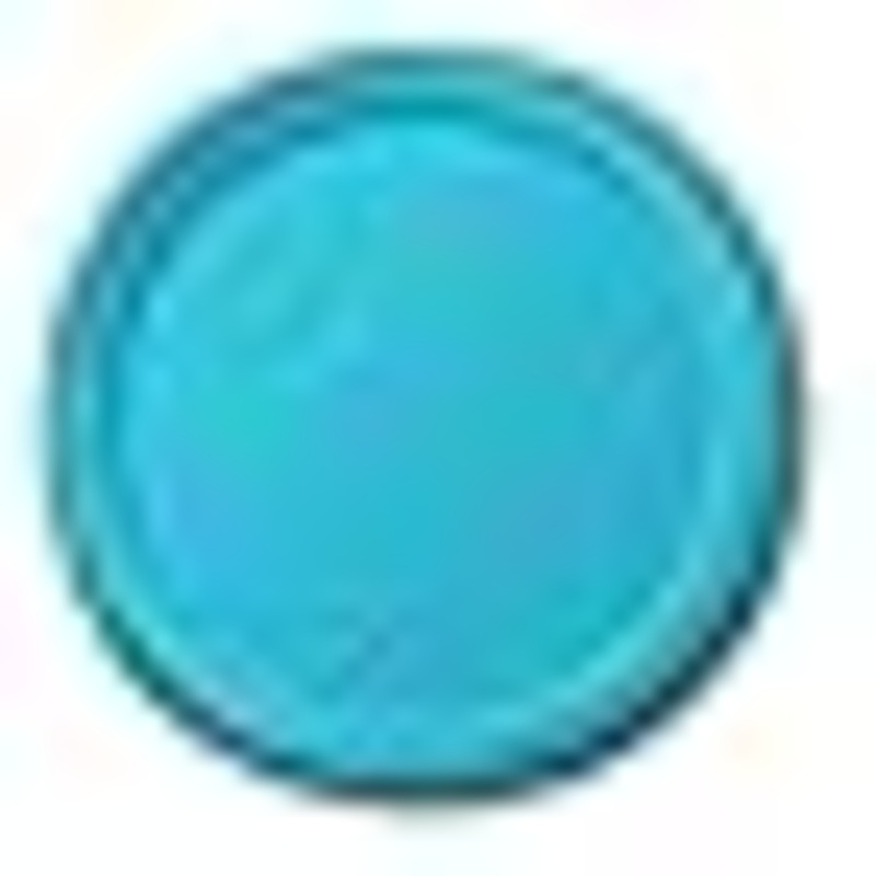 10″ Paper Plate- Turquoise