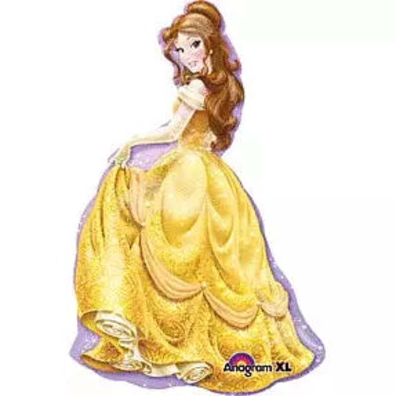 196 39″ Princess Belle foil balloon