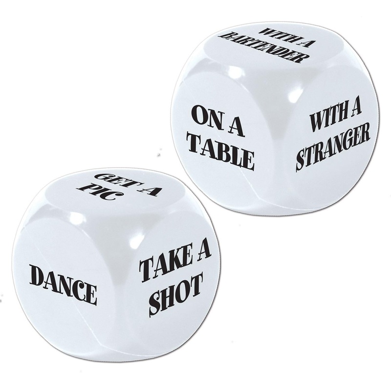 12 Pack Bulk 21st Birthday Party Decision Dice Game