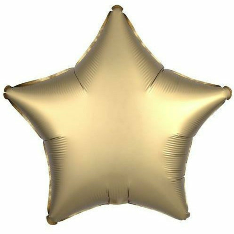 002 19″ Gold Star Foil