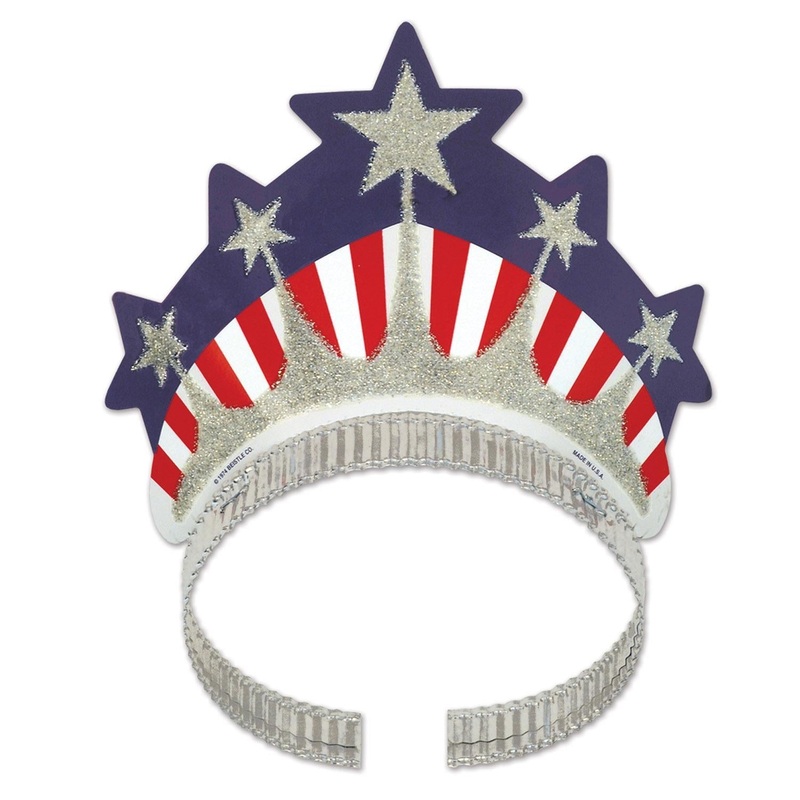 72 Pack Bulk Miss Liberty Tiara