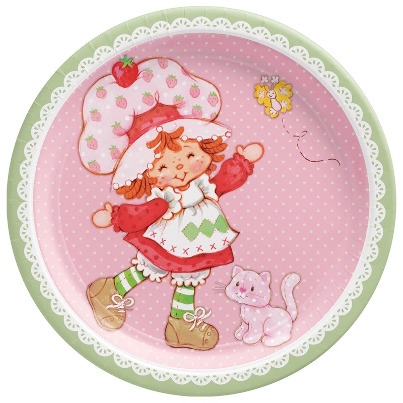 Strawberry Shortcake 9″ Plates