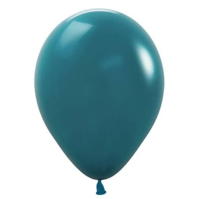 11 Inch Sempertex Deep Teal Balloons (100 Pack) – Party Supplies Decorations