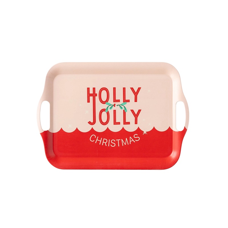 “Holly Jolly Christmas” Tray