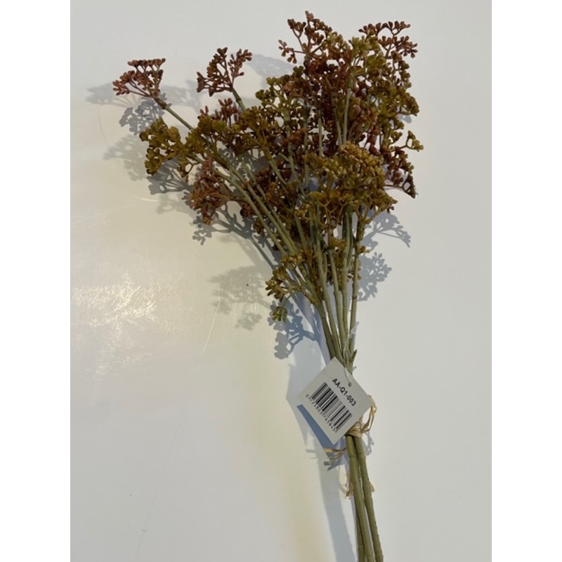 21.5″ Meadow Sedge Stem Red,Orange,Pink Hues