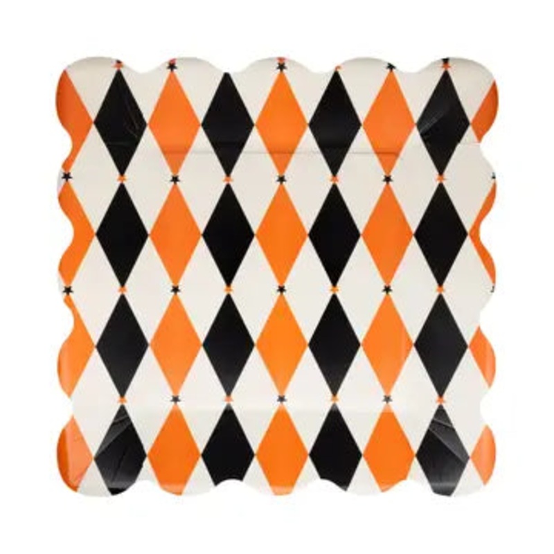 Vintage Harlequin 11″ Plate