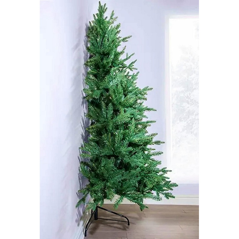 The 6ft Woodland Pine Half Tree with hinged branches