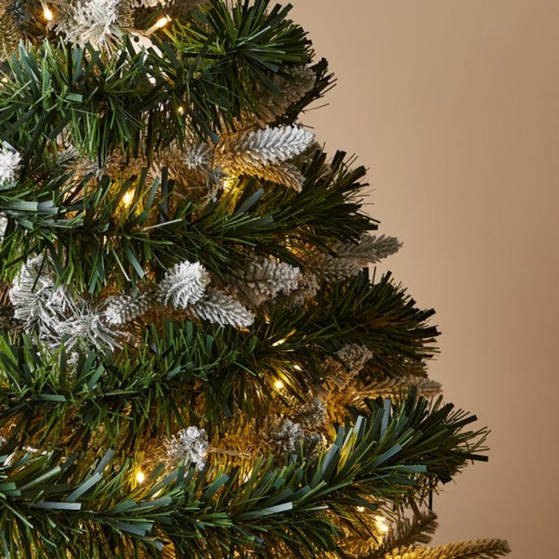 2m Bushy Green Tinsel