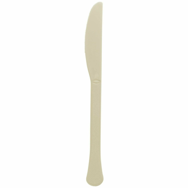 Vanilla Creme – Boxed, Heavy Weight Knives, 20 Ct.